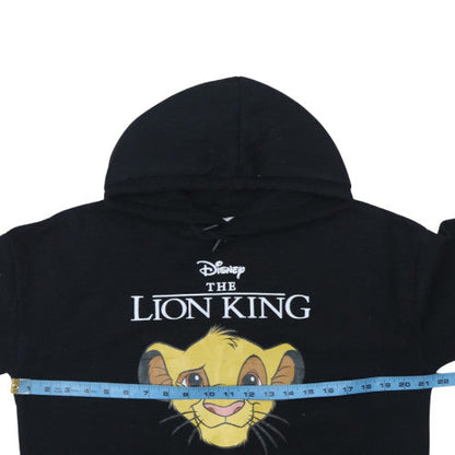 Womens UK Size XS Disney Black Pullover Hoodie