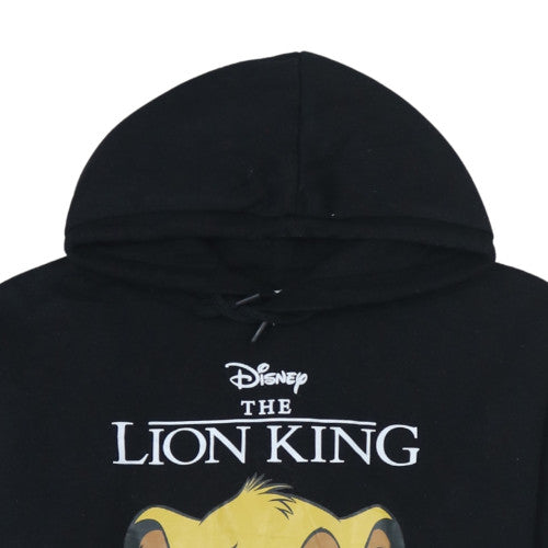 Womens UK Size XS Disney Black Pullover Hoodie