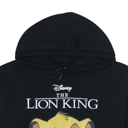Womens UK Size XS Disney Black Pullover Hoodie