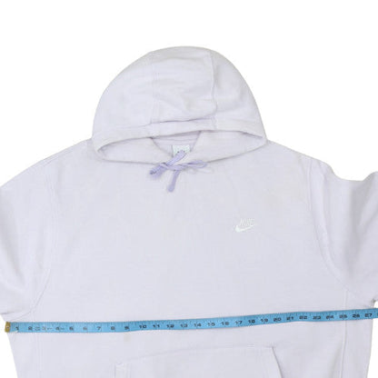 Womens UK Size XL Nike White Pullover Hoodie