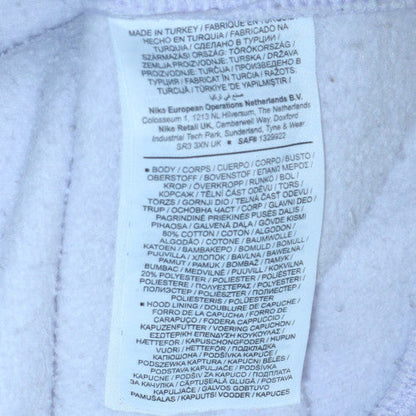 Womens UK Size XL Nike White Pullover Hoodie