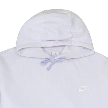 Womens UK Size XL Nike White Pullover Hoodie