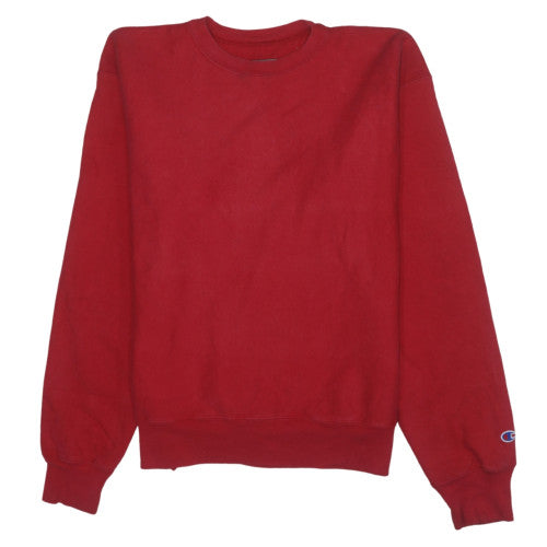 Mens UK Size XL Champion Red Pullover Sweatshirt
