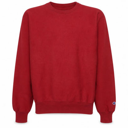 Mens UK Size XL Champion Red Pullover Sweatshirt