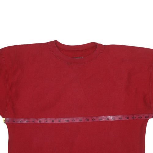 Mens UK Size XL Champion Red Pullover Sweatshirt