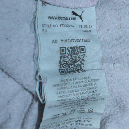 Girls UK Size 13-14 Years PUMA Pink Full Zip Hoodie
