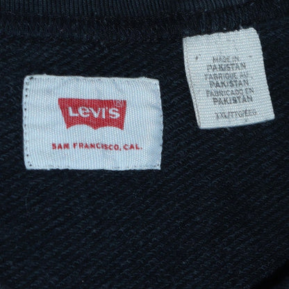 Womens UK Size M Levi's Black Pullover Sweatshirt