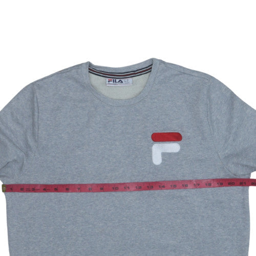 Mens UK Size M FILA Grey Pullover Sweatshirt