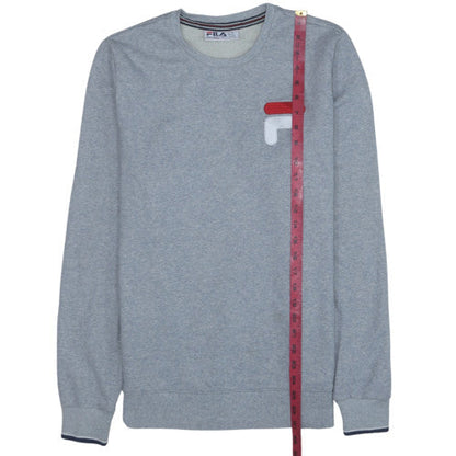 Mens UK Size M FILA Grey Pullover Sweatshirt