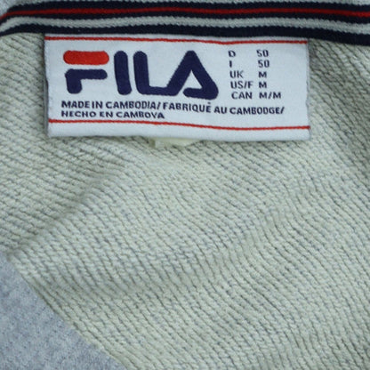 Mens UK Size M FILA Grey Pullover Sweatshirt