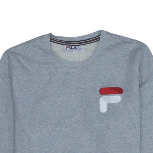 Mens UK Size M FILA Grey Pullover Sweatshirt