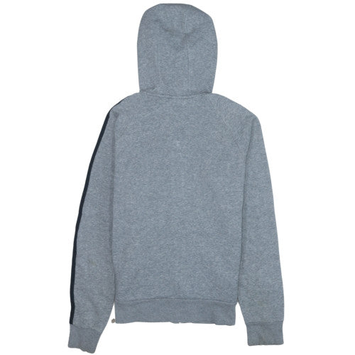 Womens UK Size 6 adidas Grey Full Zip Hoodie