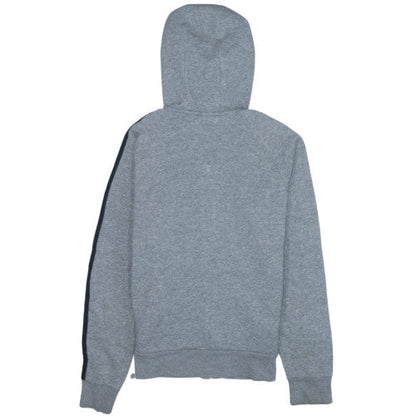 Womens UK Size 6 adidas Grey Full Zip Hoodie
