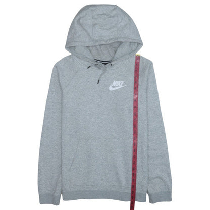 Mens UK Size L Nike Grey Pullover Hoodie