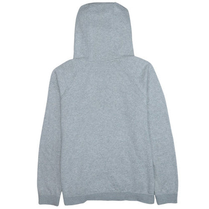 Mens UK Size L Nike Grey Pullover Hoodie