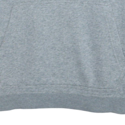 Mens UK Size L Nike Grey Pullover Hoodie