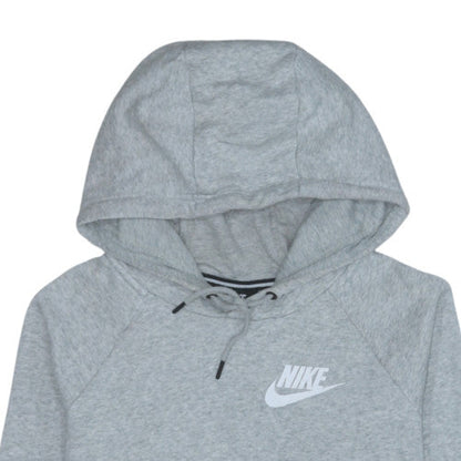 Mens UK Size L Nike Grey Pullover Hoodie