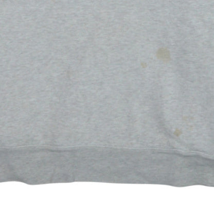 Mens UK Size L Nautica Grey Henley Sweatshirt