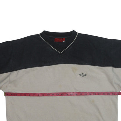 Mens UK Size XL Lee Cooper Beige Pullover Sweatshirt