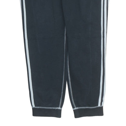 Mens UK Size L adidas Regular Fit Jogger Black Trousers