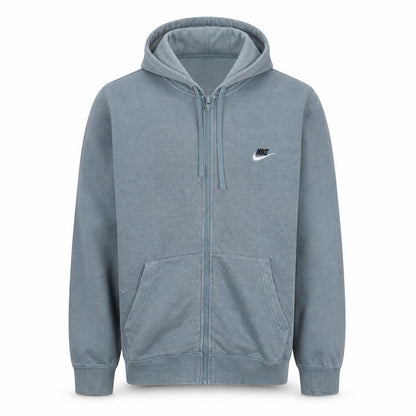 Mens UK Size XL Nike Grey Full Zip Hoodie