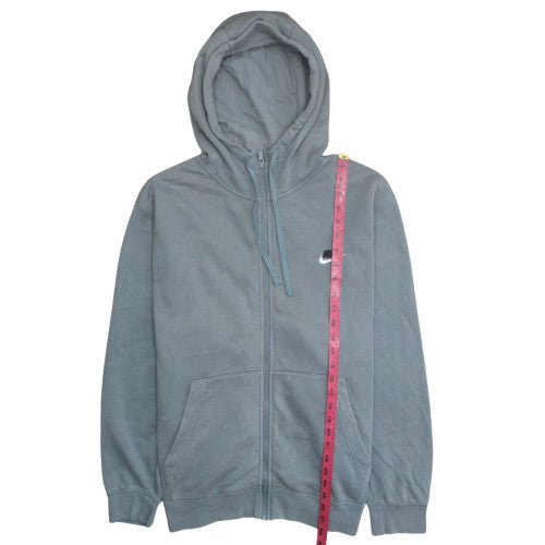 Mens UK Size XL Nike Grey Full Zip Hoodie