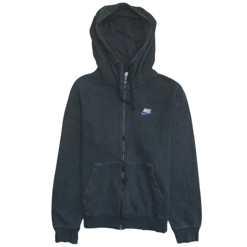 Mens UK Size XS Nike Black Full Zip Hoodie