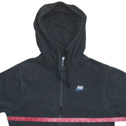 Mens UK Size XS Nike Black Full Zip Hoodie