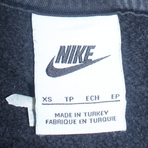 Mens UK Size XS Nike Black Full Zip Hoodie