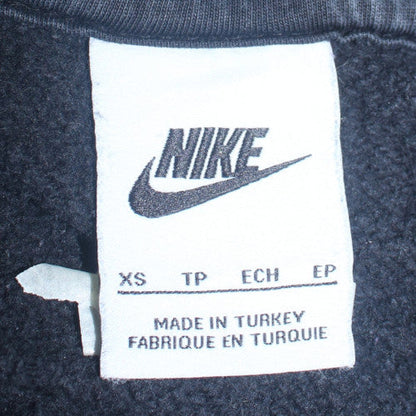 Mens UK Size XS Nike Black Full Zip Hoodie