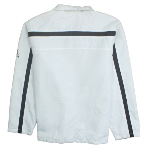 Mens UK Size L Clockhouse White Basic Jacket