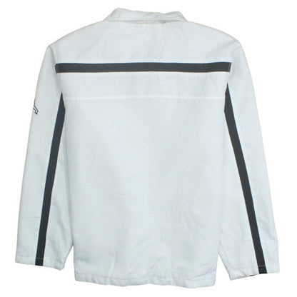 Mens UK Size L Clockhouse White Basic Jacket