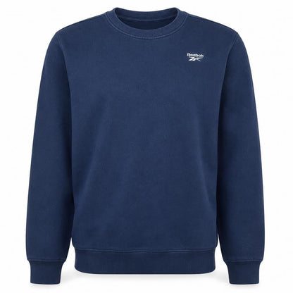Mens UK Size M Reebok Blue Pullover Sweatshirt