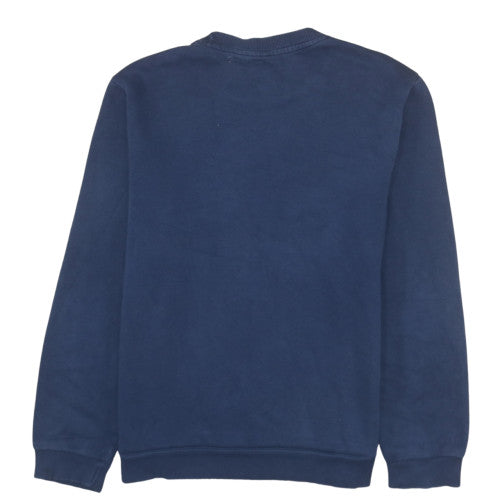 Mens UK Size M Reebok Blue Pullover Sweatshirt
