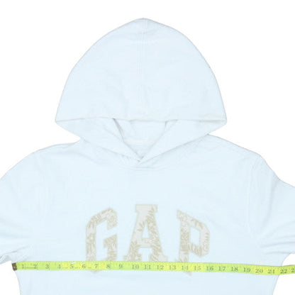 Womens UK Size S Gap White Pullover Hoodie