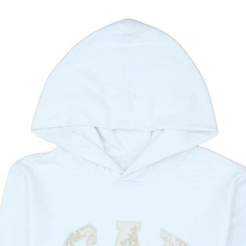 Womens UK Size S Gap White Pullover Hoodie