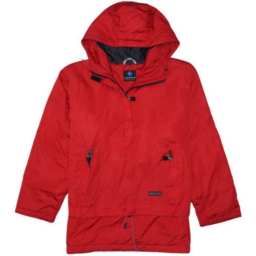 Mens UK Size L Luhta Red Anorak Coat