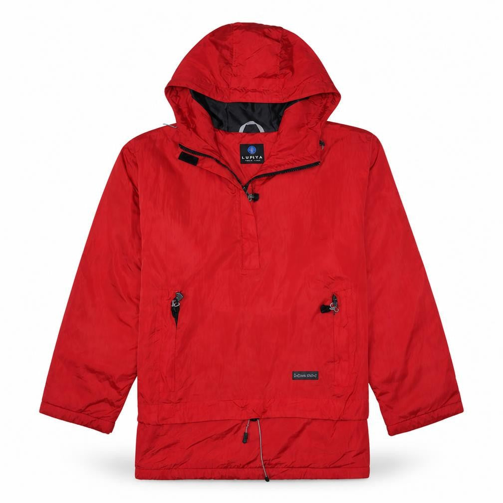 Mens UK Size L Luhta Red Anorak Coat