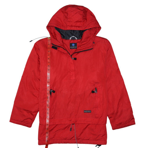 Mens UK Size L Luhta Red Anorak Coat