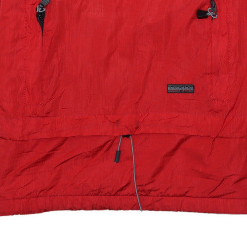 Mens UK Size L Luhta Red Anorak Coat