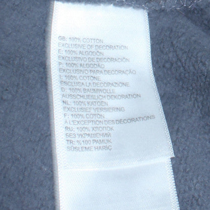 The North Face Boys Grey XL Hoodie Pullover 100% Cotton