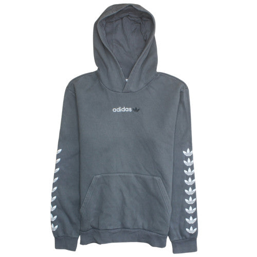 Boys UK Size 16 Years adidas Grey Pullover Hoodie