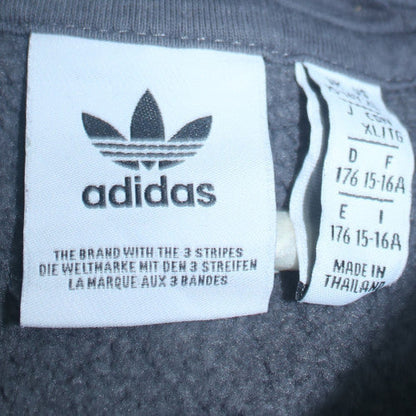 Boys UK Size 16 Years adidas Grey Pullover Hoodie