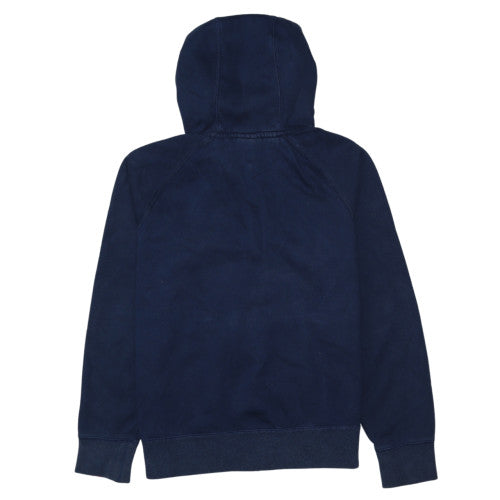 Mens UK Size M Nike Blue Full Zip Hoodie
