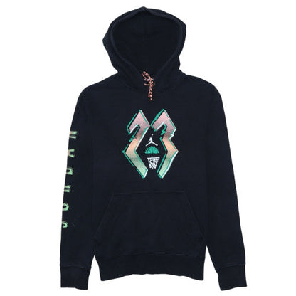 Mens UK Size L Jordan Black Pullover Hoodie