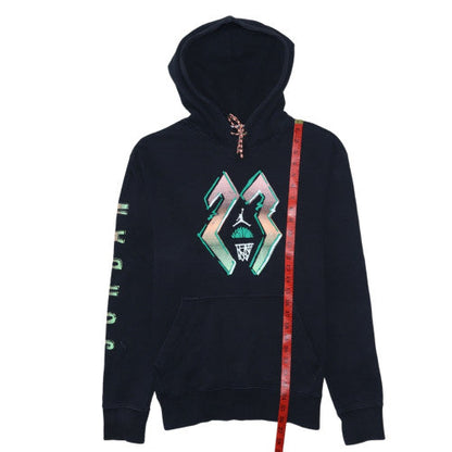 Mens UK Size L Jordan Black Pullover Hoodie
