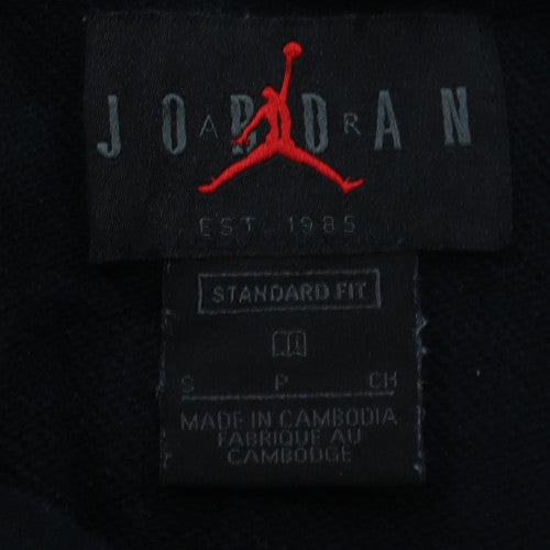 Mens UK Size L Jordan Black Pullover Hoodie