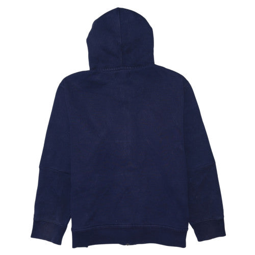 Mens UK Size XL Polo Ralph Lauren Blue Full Zip Hoodie