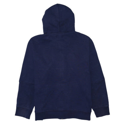 Mens UK Size XL Polo Ralph Lauren Blue Full Zip Hoodie