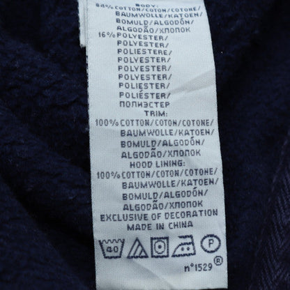 Mens UK Size XL Polo Ralph Lauren Blue Full Zip Hoodie